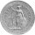 Britisch Indien 1 Dollar 1911 "B" - König Georg V. - Handelsdollar - Silber