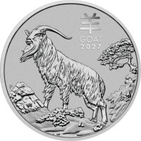 Australien Lunar III 2027 Jahr der Ziege 1 oz Platin