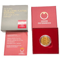 Österreich 50 Euro 2026 - Musikerin Hilde Loewe-Flatter - 1/4 oz Gold PP