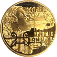 Österreich 100 Euro 2025  - 125 Jahre Wiener Symphoniker - 1/2 oz Gold PP