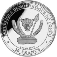 Kongo Prehistoric Life II 7. Ausgabe 2026 Plateosaurus 1 oz Silber