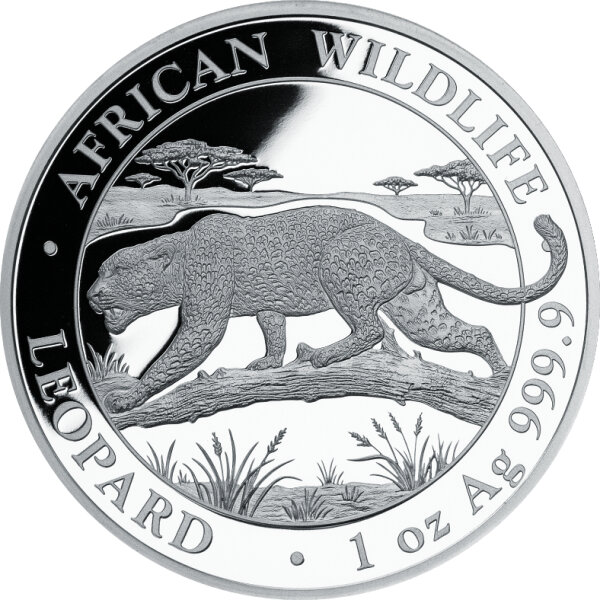 Somalia Leopard 2026 1 oz Silber