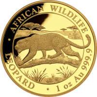 Somalia Leopard 2026 1 oz Gold