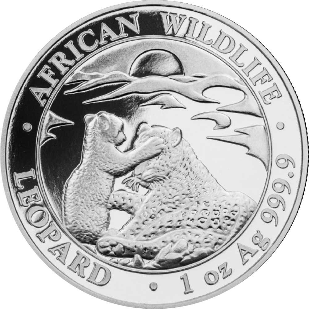 Somalia Leopard 2019 1 oz Silber