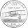 USA 1/4 Dollar 2001 North Carolina - Kupfer-Nickel
