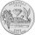 USA 1/4 Dollar 2003 Arkansas - Kupfer-Nickel