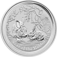 Australien Lunar II 2011 Jahr des Hasen 1000 Gramm Silber