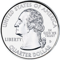 USA 1/4 Dollar 2004 Texas - Kupfer-Nickel