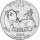 USA 1/4 Dollar 2004 Wisconsin - Kupfer-Nickel