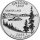 USA 1/4 Dollar 2005 Oregon - Kupfer-Nickel