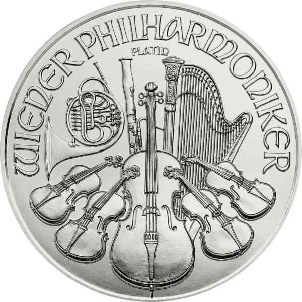 Österreich Wiener Philharmoniker 2020 1 oz Platin