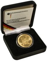 Deutschland 100 € 2003 - F - Quedlinburg 1/2 oz Gold...