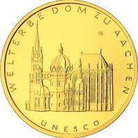 Deutschland 100 € 2012 - D - Aachener Dom 1/2 oz Gold incl. Etui & CoA