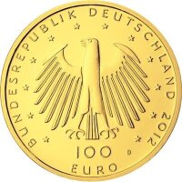 Deutschland 100 € 2012 - F - Aachener Dom 1/2 oz Gold incl. Etui & CoA