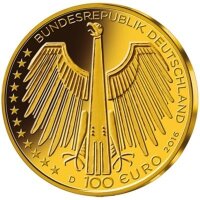 Deutschland 100 € 2016 - D - Regensburg 1/2 oz Gold incl. Etui & CoA