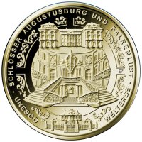 Deutschland 100 € 2018 - D - Sch. Augustusburg 1/2 oz Gold incl. Etui & CoA