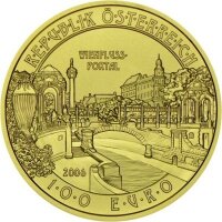 Österreich 100 Euro 2006 Wienflussportal Gold