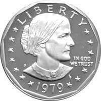 USA 1 Dollar 1979 -D- 60 Jahre Frauenwahlrecht