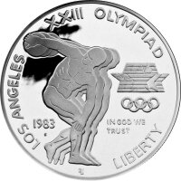 USA 1 Dollar 1983 -S- Olympische Sommerspiele...
