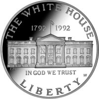 USA 1 Dollar 1992 -W- 200 Jahre Weißes Haus -...