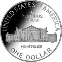 USA 1 Dollar 1993 -S- 200 Jahre "Bill of Rights" - Silber PP