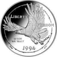 USA 1 Dollar 1994 -P- Nationales Kriegsgefangenenmuseum -...