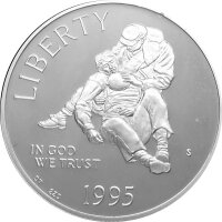 USA 1 Dollar 1995 -S- Bürgerkriegsgedenkstätte...
