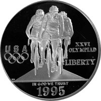 USA 1 Dollar 1995 -P- Olympische Sommerspiele Drei...