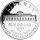 USA 1 Dollar 1997 -P- Botanic Garden in Washington - Silber PP
