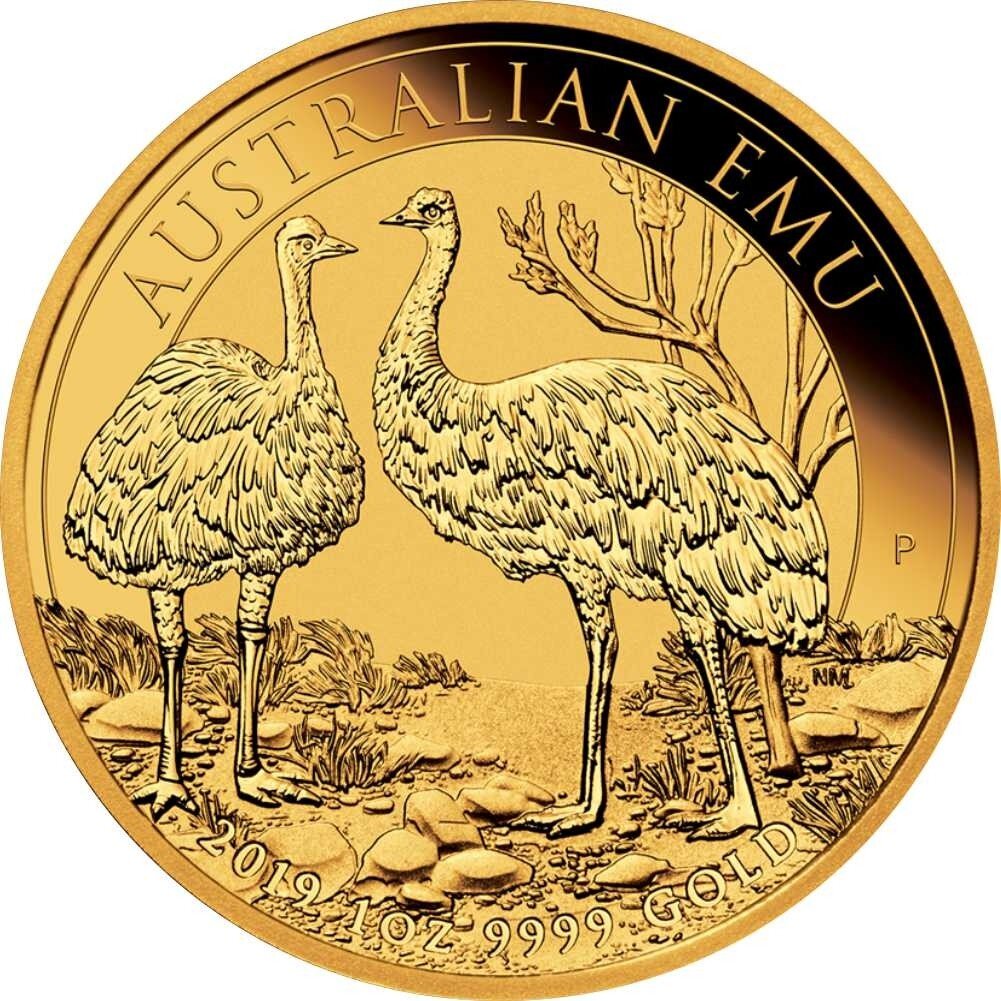 Australien Emu 2019 1 oz Gold