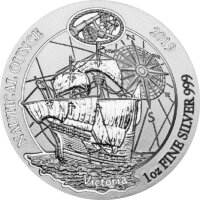 Ruanda Nautical 2019 Victoria 1 oz Silber