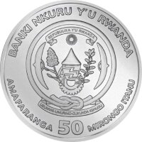 Ruanda Nautical 2019 Victoria 1 oz Silber