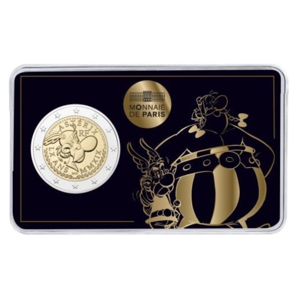 Frankreich 2 Euro 2019 Asterix - Blisterkarte Motiv Asterix