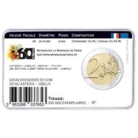 Frankreich 2 Euro 2019 Asterix - Blisterkarte Motiv Asterix
