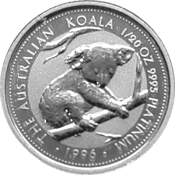 Australien Koala 1996 1/20 oz Platin