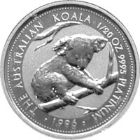 Australien Koala 1996 1/20 oz Platin