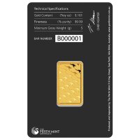 5 Gramm Goldbarren Perth Mint