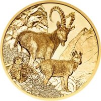 Österreich 100 Euro 2017 Der Steinbock Gold