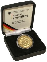 Deutschland 200 Euro 2002 D Einführung des Euros 1 oz Gold