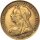UK 1 Pfund Sovereign div. Gold Victoria - Schleier
