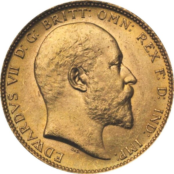 UK 1 Pfund Sovereign div. Gold Edward VII