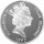 Cook Islands 50 Dollars 1990 - Bedrohte Tierwelt "Schreikranich" - Silber PP