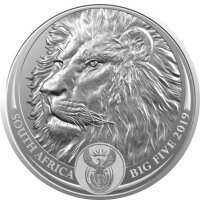Südafrika Big Five 2. Ausgabe Löwe 2019 1 oz...