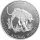 Uganda 1000 Shillings 1999 Tiger - Silber PP