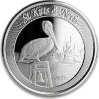 EC 8 II. 2. Ausgabe 2019 St. Kitts & Nevis Pelikan 1...