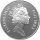 Fiji 5 Dollars 1993 Vogel und Fisch - Silber PP