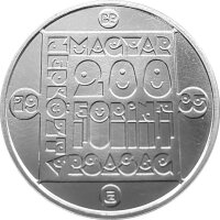 Ungarn 200 Forint 1985 - Fischotter - Silber
