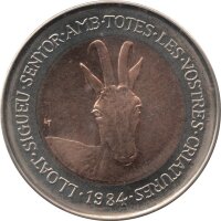 Andorra 2 Diners 1984 - Pyrenäenmgämse -...