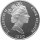 Cook Islands 50 Dollars 1990 - Bedrohte Tierwelt " Bison" - Silber PP