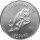 Afghanistan 500 Afghanis 1986 Schneeleopard - Silber